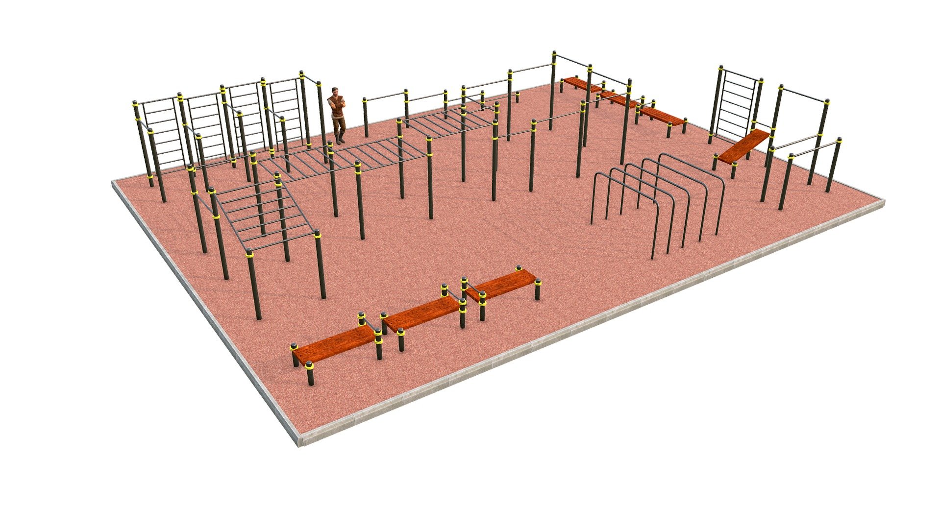 Workout area