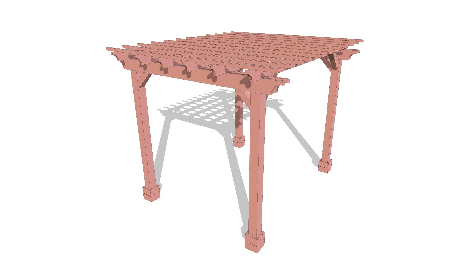 Traditional Wooden Garden Pergola - 

Options: 




12ft L x 10ft W, 

California Redwood, 

9ft Post Height, 

6in Post Thickness, 

4 Post Kit for Stone, Brick or Concrete (with Anchor Bolts) with Trim Box, 

Transparent Premium Sealant.

Processed by RB.

Visit us for more of our products.
https://www.foreverredwood.com/