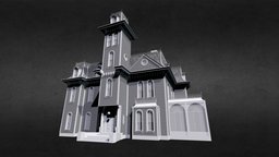 Addams Family Mansion (1991) exterior, family, replica, movie, mansion, addams, house