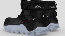 Cyberpunk Fashion Sneaker Techwear outdoor boots people, future, urban, secondlife, ar, shoes, imvu, sl, nike, trainer, footwear, tactical, sneaker, adidas, yeezy, sims, jordan, streetwear, shoescan, nft, scifi