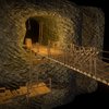 Cave Bridge Diorama - Wood Fortress Asset Kit lantern, barrel, cave, unity, 3d, wood, bridge