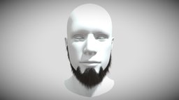 Metalhead Beard face, hair, style, prop, unreal, barber, rocker, survivor, head, facial, bearded, unrealengine, hairy, homeless, heavy-metal, haircut, metalhead, hairstyle, bigbeard, gamereadyasset, barba, unity, unity3d, asset, man, military, gameasset, male, gameready, longbeard, barbado, face-beard, facial-hair