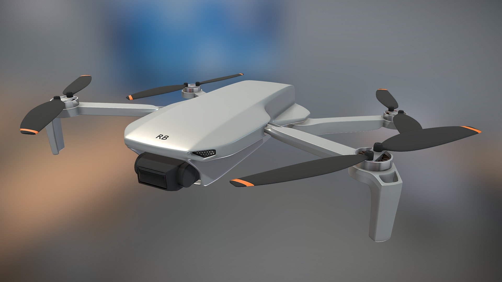 An unmanned aerial vehicle with four propellers, which is controlled remotely from the ground. It has a mini-camera that allows you to take photos and videos in flight.

Too bad people don't fly like birds. Probably, everyone dreamed of seeing their city from a height, making a video from a great height, enjoying an unusual panorama. And this dream, thanks to such a wonderful invention as a quadrocopter, may well become a reality.

My contacts:
⭐Mail: ruslanbakhtin.work@gmail.com
⭐Artstation
⭐LinkedIn
⭐Upwork