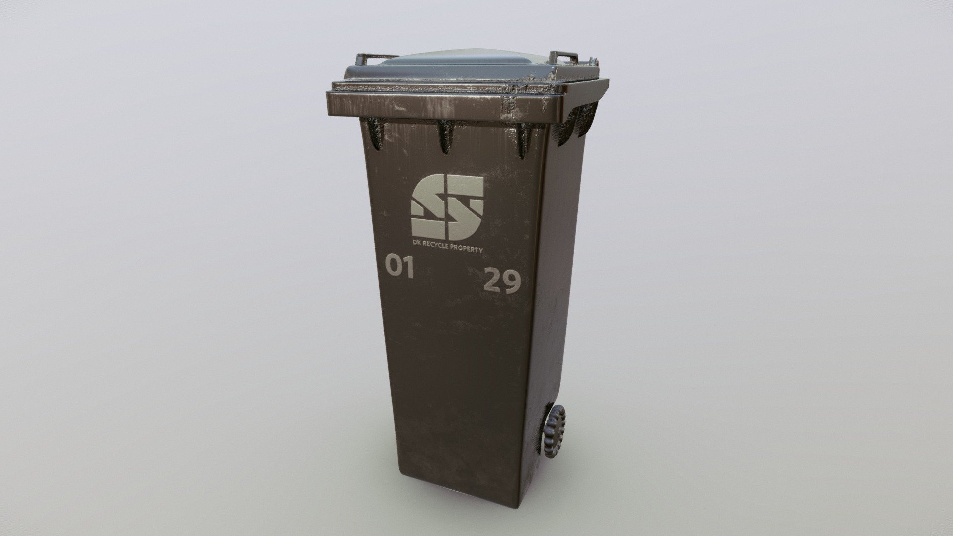 Modeled in Blender, textured in Substance.
