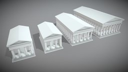 Ancient Greek Temples rome, ancient, parthenon, greece, acropolis, ancient-rome, ancient-greece, ancient-roman-cultural-heritage, greek-temple, temple