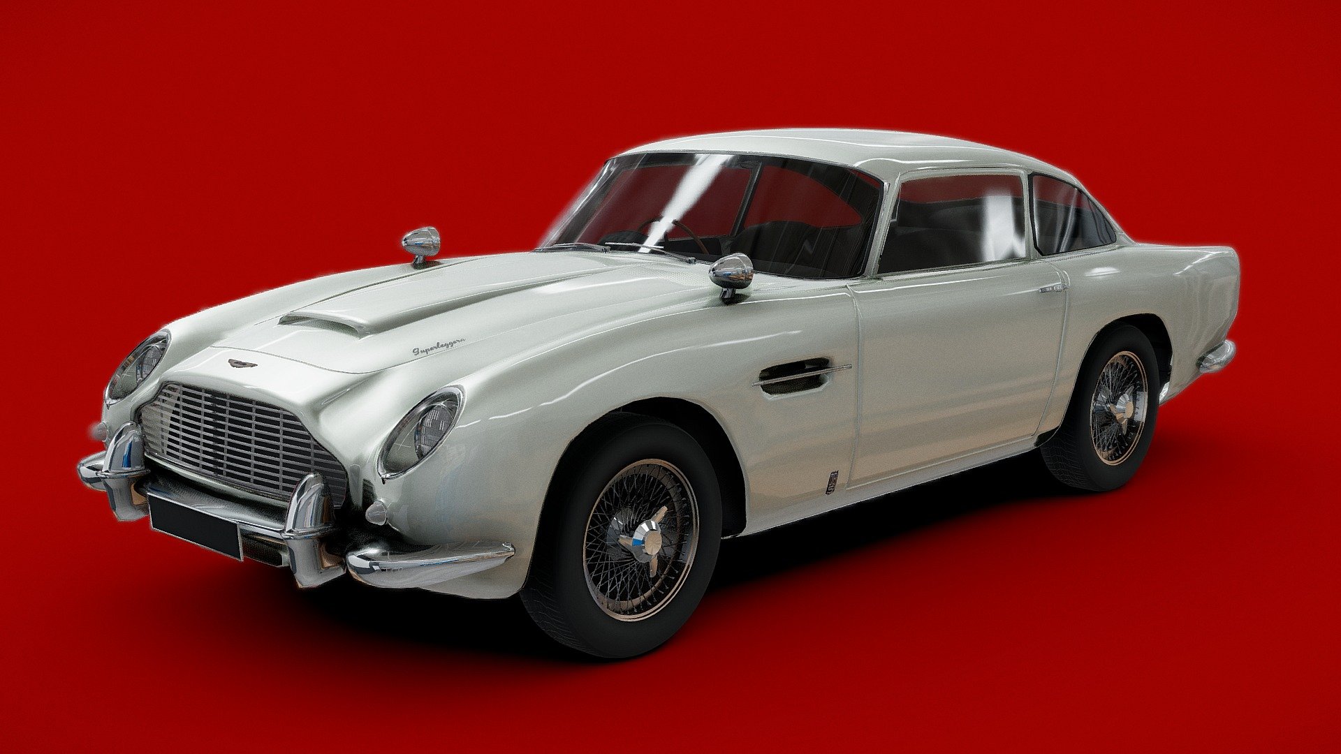 **3d car model of Aston Martin DB5

fully editable / rigable / interiour

by getting this model you have full control on meshes and materials

you can even subdivide all parts in blneder for having better looking details.

you can support me by folowing me on instagram

my ig: ZIRODESIGN