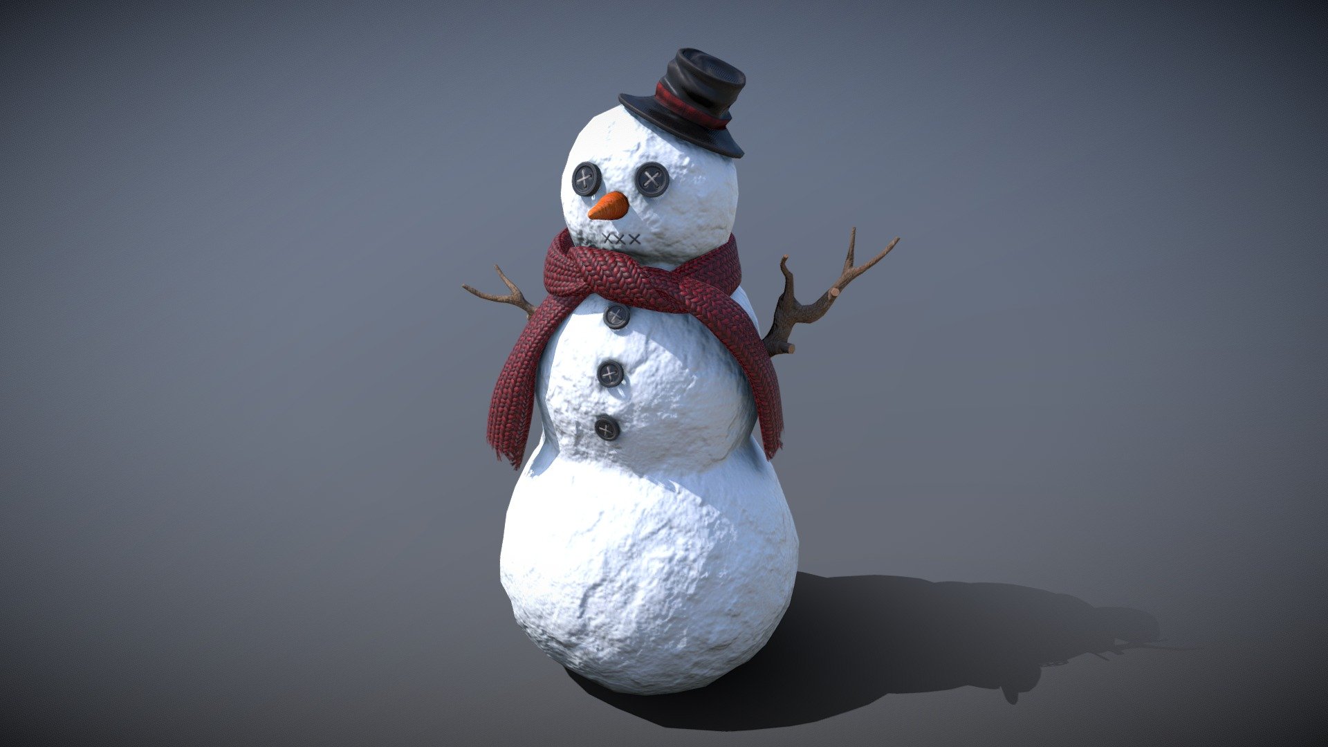 Snowman - Снеговик
Low poly Snowman for game and mods

Autors: Kirill Komarov, Evgeniy Komarov

komarovs_mappers@mail.ru