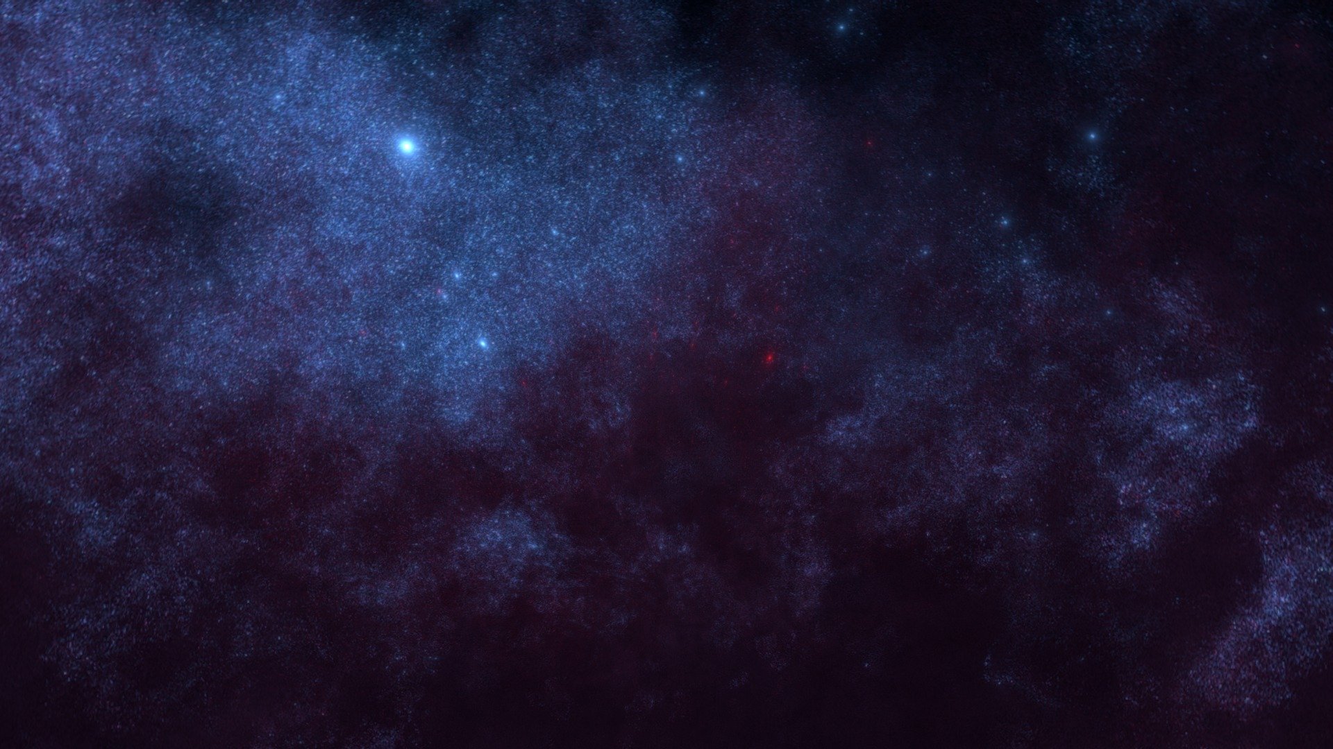 Inside Galaxy Skybox HDRI 360 panorama. Made with galaxy shader in blender. 4k. No AI.
