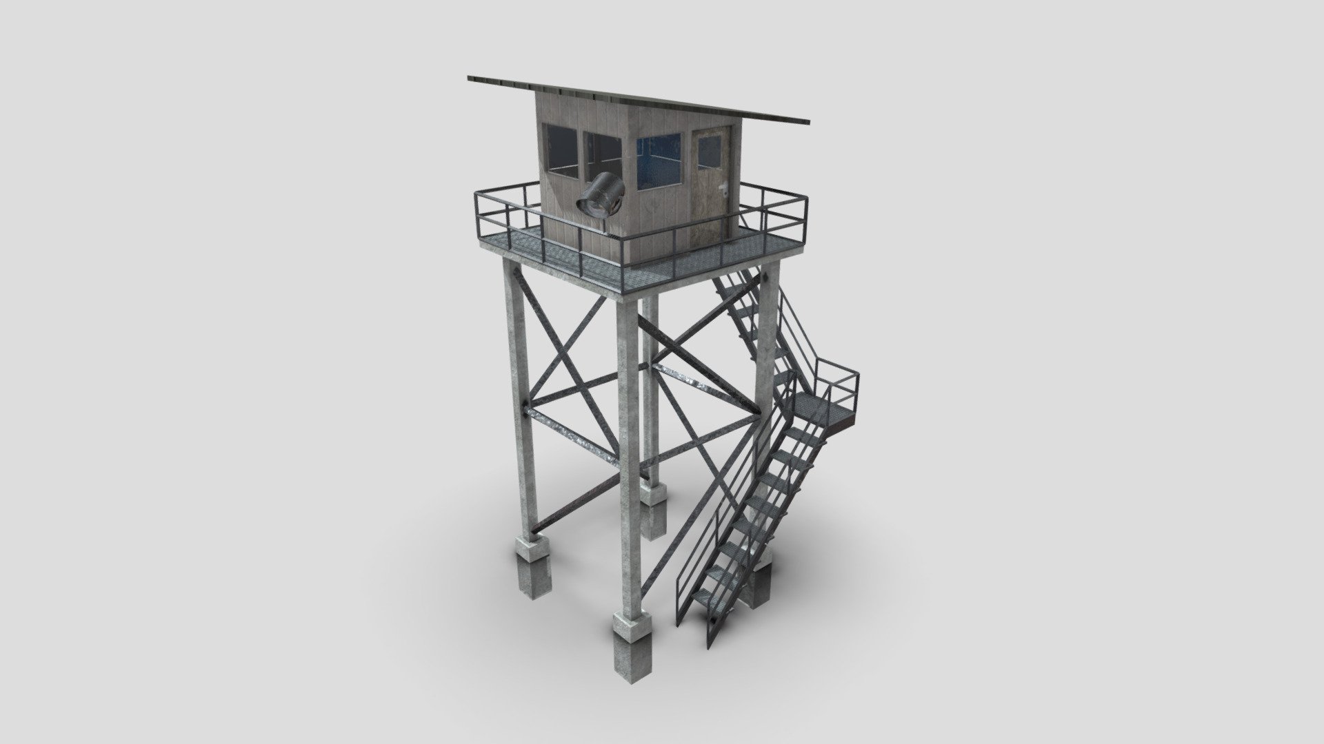 Guard Tower. Ready to be used in games and realtime applications.
Originally made as an asset for top-down game.




Ready for Unreal Engine and other game engines.

PBR material with 2048x textures.

Real world size and design.
