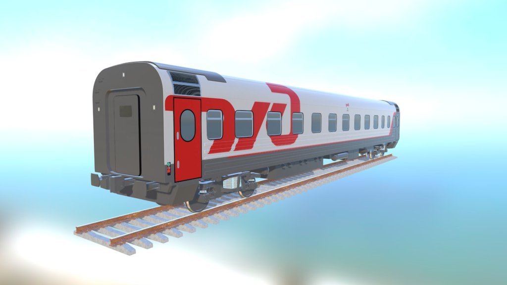 High quality model of Сoach Passenger Wagon Standart  -link removed-  Features: -High quality polygonal model, correctly scaled for an accurate representation of the original object. -Models resolutions are optimized for polygon efficiency.  -All colors and textures can be easily modified. -Model is fully textured with all materials applied. -No part-name confusion when importing several models into a scene. -No cleaning up necessaryjust drop your models into the scene and start rendering. -No special plugin needed to open scene. -Model does not include any backgrounds or scenes used in preview images.  Formats: MAX, MAX2011, 3DS, FBX, OBJ, C4D   Polys &amp; Verts:  All object - P:166939 V:181382   Wagon body - P:51987 V:59516  railway carriage - P:48476 V:49484  Rails - P:18000 V:22960  If you need a discount or have other questions or suggestions please contact me