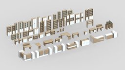 Office Furniture set office, shelf, furniture, table, tables, workspace, interiordesign, offices, mebel, furniture3d, officefurniture, ofis, furnituredesign, furnitureinterior, furniture-home, 3dgrom, commercialfurniture, ofisnaiamebel, rabocheemesto