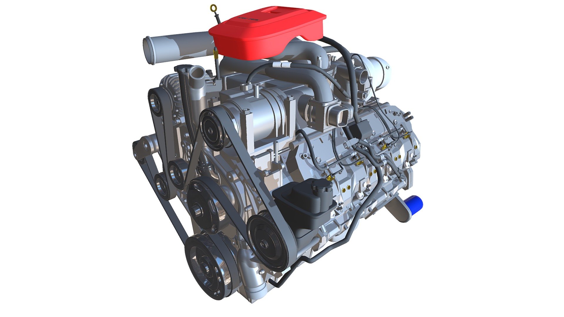 Detailed 3d model of car engine.

Included Formats:

3ds Max - Standard

3ds Max - V-Ray

Cinema 4D

Lightwave

Softimage

Maya

Rhino

3DS

AutoCAD drawing

DXF

Autodesk FBX

OBJ

OpenFlight

VRML