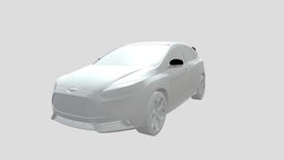 Ford Focus ST (MK3) ford, focus, blender3dmodel, mk3, focusst