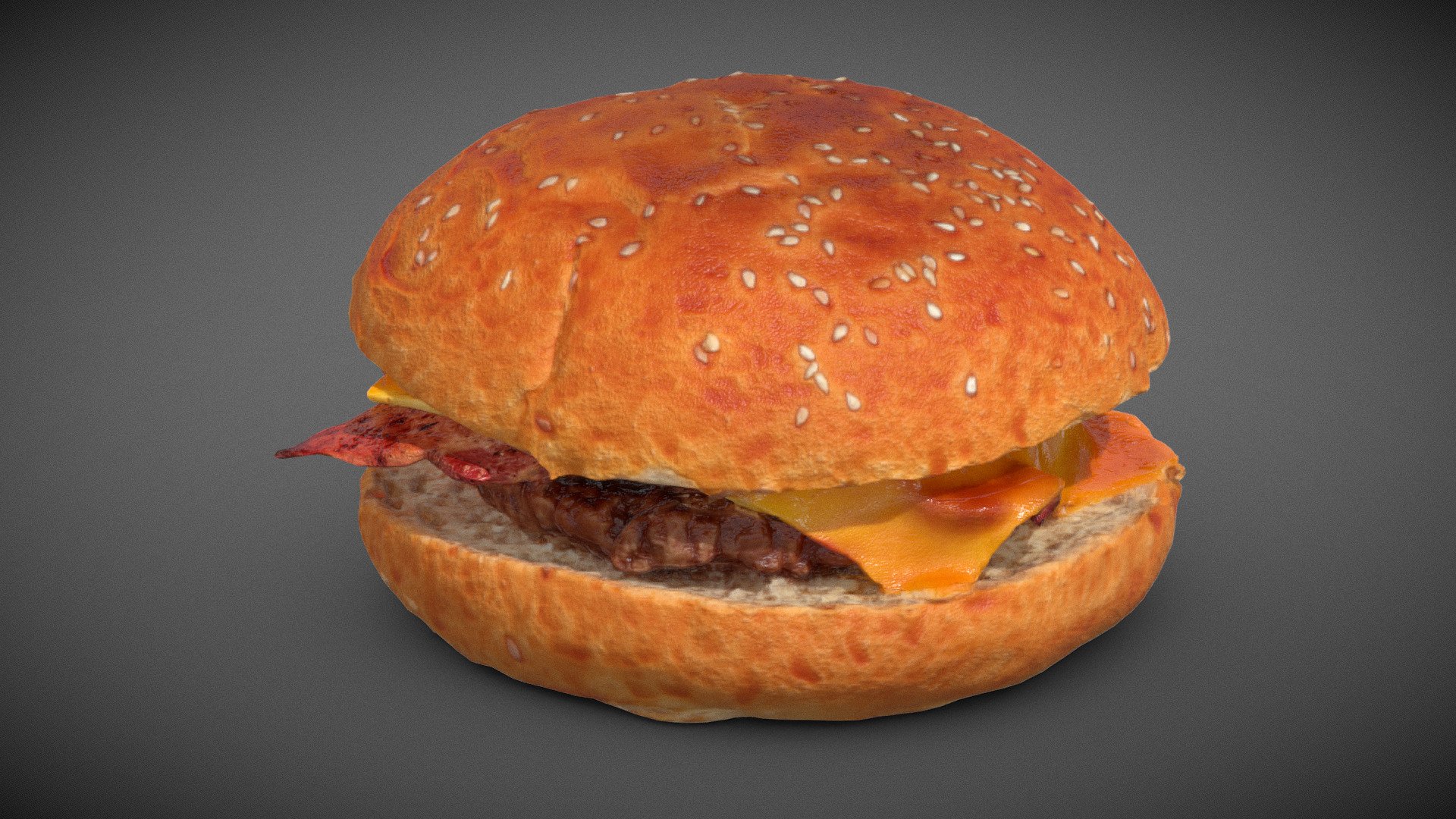 Photogrammetry scan of this Smashed Beacon and Cheese Burger  based on 289 pictures.
Quad retopology with 4K PBR  Texture, gameready asset lowpoly.