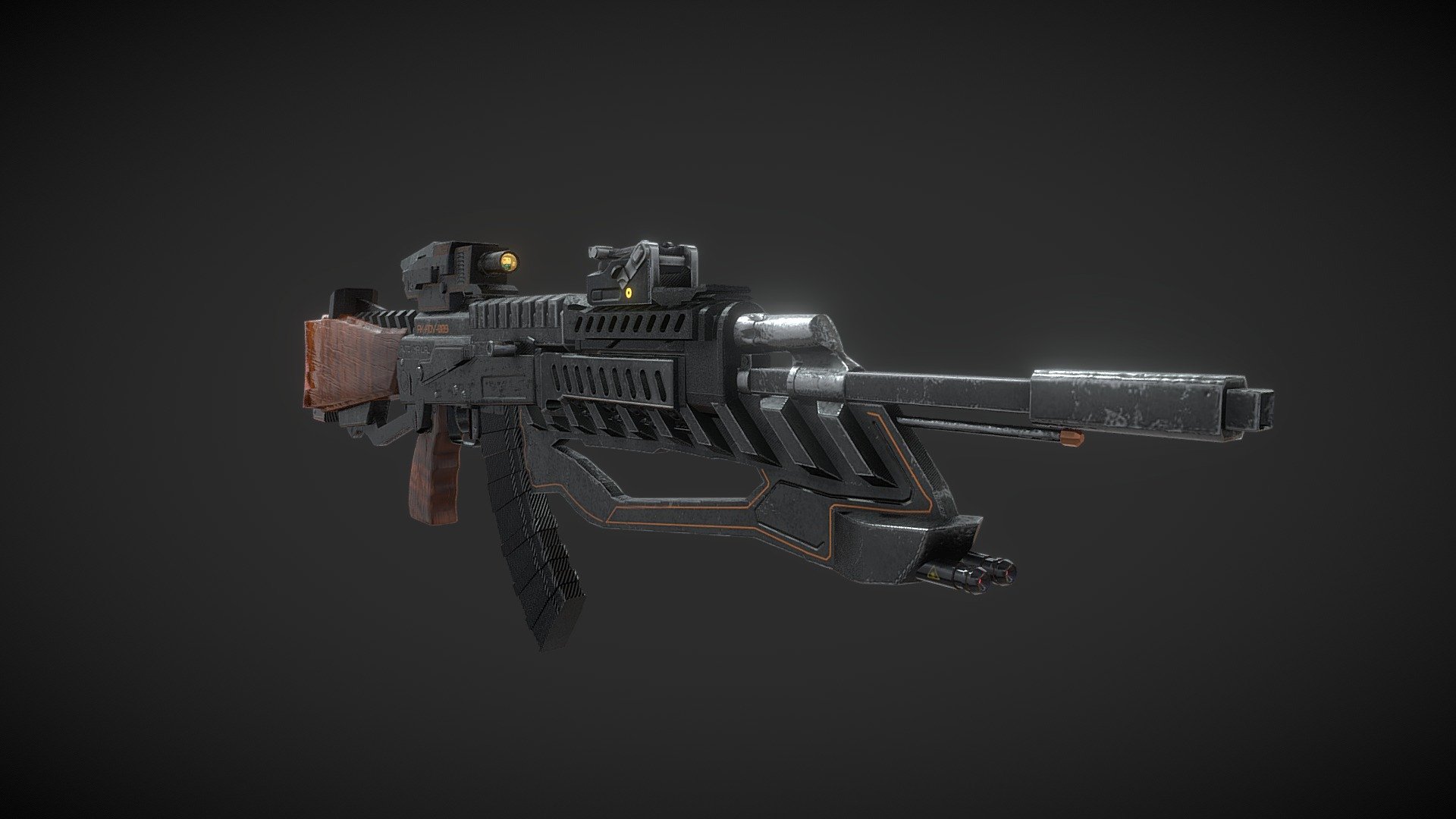 AK47 -Advanced Tactical Weaponary  For Games
Weapon Description:- AK-47 ADVANCED TACTICAL
WEAPON Model Numer : AK ADV 009
SCOPE : Combat Ready Scope
SCOPE Field: N/A
LCD Dsiplay : Counter Clock / Ammunition Display
Granade Launcher : N/A
Manufacturer: 3D World Weapon


Designed By : Vijayasarathi
Mid  Poly Model With 2K Texture / Single Layout UV For Game Integration / film production , Geometries are seperable Materials and Textures
Meshes can be seperated and rigged according to your requirements of your projects
Shoulder Rest Handle Can Be Hidden To Reveald Diffrent design
This AK-47-Advanced  Can Be can be used FPS/TPS Style Games (Ease of USe) and for Sci- Fi Movie Production
Clients and customers who uses this model for your work of art please give your valuable Review and inputs Note : Scopes and Accessories Available on Request.

Please Give Your Valuable Feedback AfterPurchase Which Will Help ! don’t forget to give your ratings and hit those stars would really appriciate it thanks in advance.