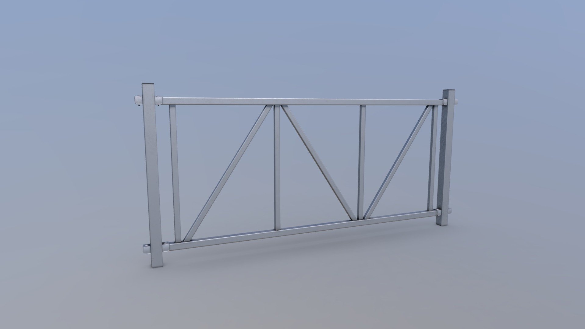 Metal fence, 4 textures 2048x2048