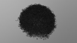 Curly Afro Hair (Black) hair, afro, 3-d, curly, blender3dmodel, pbrtextures, mediumpoly, pbr-shader, pbrtexture, hairstyle, blender3d-modeling, hairs, pbrtexturing, medium-poly, pbr-texturing, pbr-game-ready, curly-hair, curly_hair, pbr-materials, 3d, blender, pbr, blender3d, model, 3dmodel, black, afrohair, curlyhair