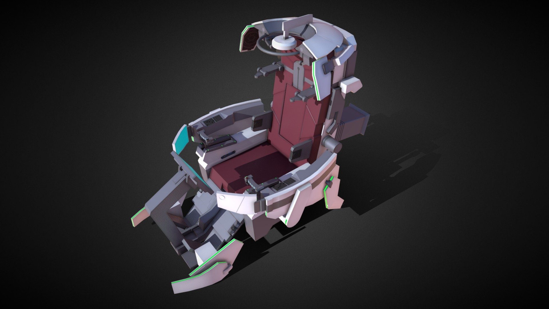 Plz leave a comment




No. of Item : 1 Gundam Unicorn Cockpit

Format: FBX

Texture set:




PBR textures 4096x4096 .png / Base Color / Metallic  / Roughness / Emission

textures made in Substance Painter

Geometry:




Polygons: 12696

Vertex: 13777
