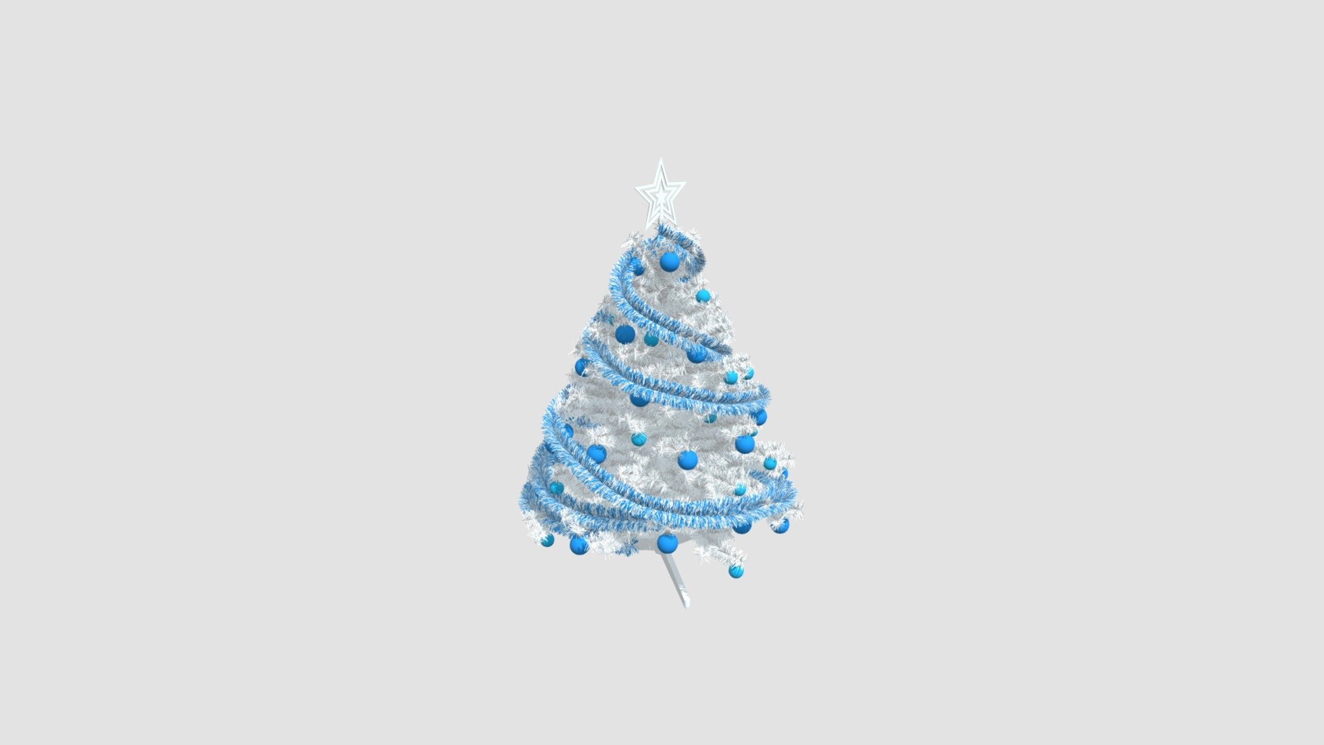 Highly detailed model of Christmas tree with all textures, shaders and materials. It is ready to use, just put it into your scene.