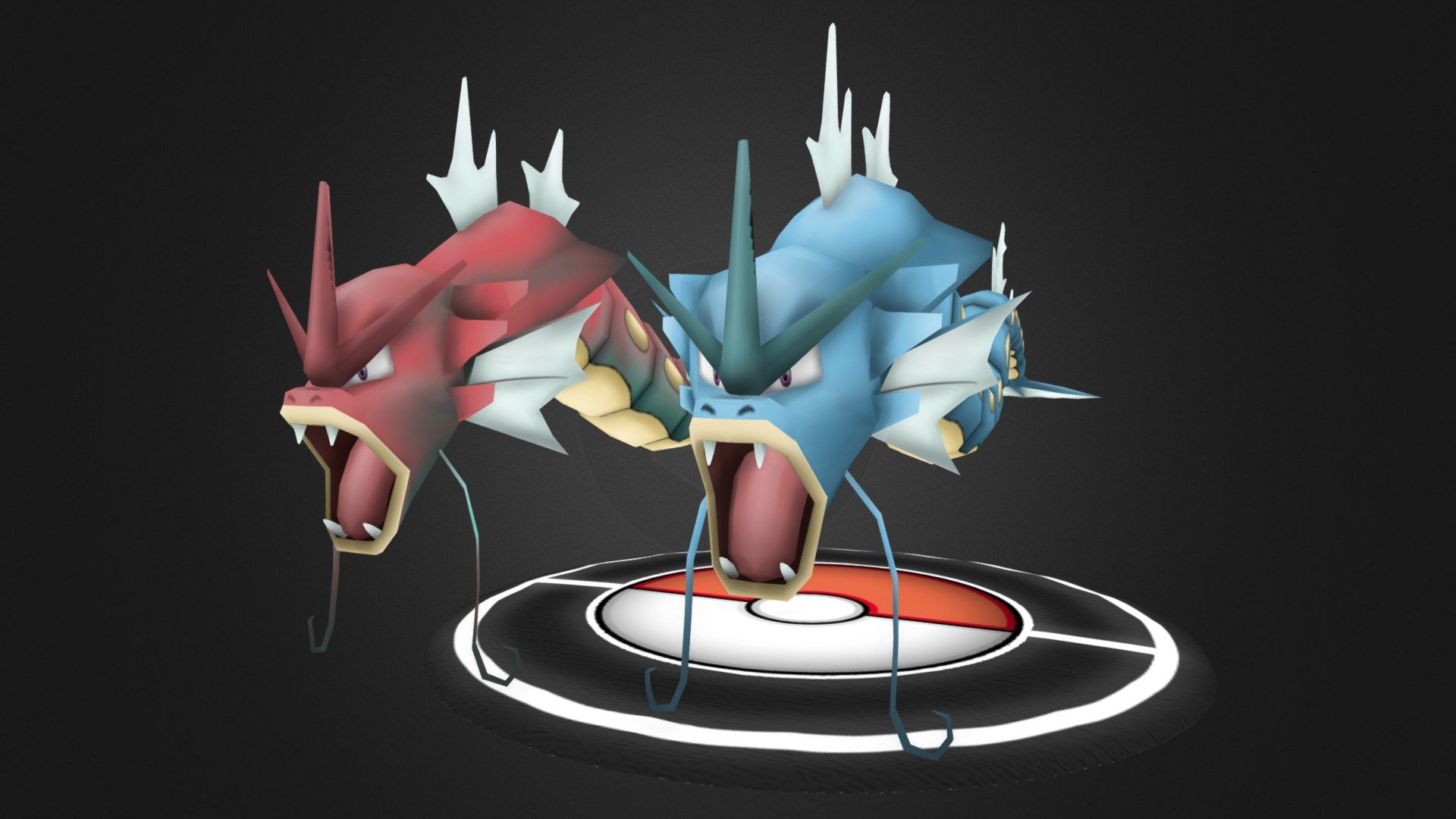 Gyarados for a mod.
Only textures were made by me.