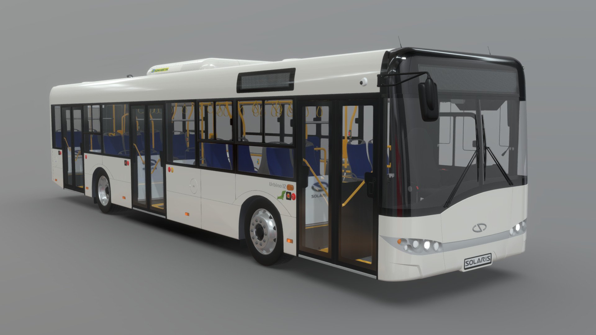 Solaris Urbino 12 is a series of 12.0-metre low-floor buses from the Solaris Urbino series designed for public transport, produced since 1999 by the Polish company Solaris Bus &amp; Coach in Bolechowo near Poznań in Poland. It is the most popular model series in the history of the brand.