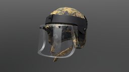 Kiver-M armor, b3d, 3dart, millitary, props, marvelousdesigner, helmet, zbrush, characterelement, millitary-assets