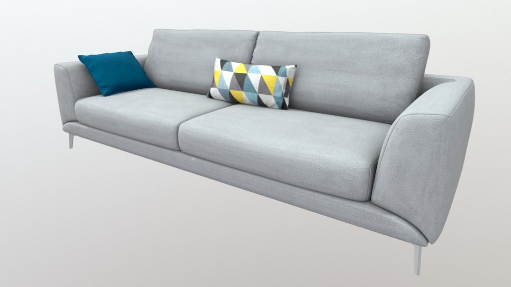 Modelo 3D para catálogo AR de Sofá Fargo, BoConcept.
Más información en www.metaVR.cl