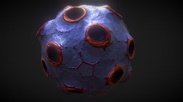 Alien Planet 01 planet, alien, scifi, rock
