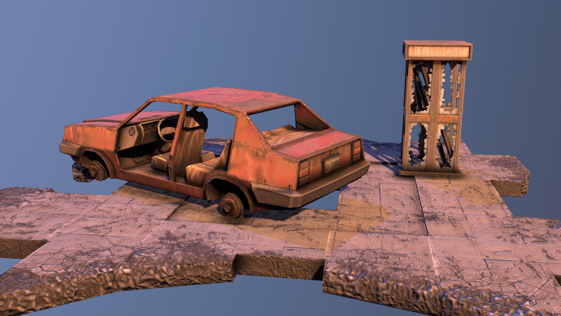 Just a few props from a UE4 scene that I have been working on.



Made with 3DSMax and Substance Painter for Unreal Engine 4.