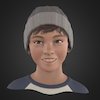 Expressive Face face, kid, boy, posed, rigify, expressions, emotion, pitchipoy, blender, bust