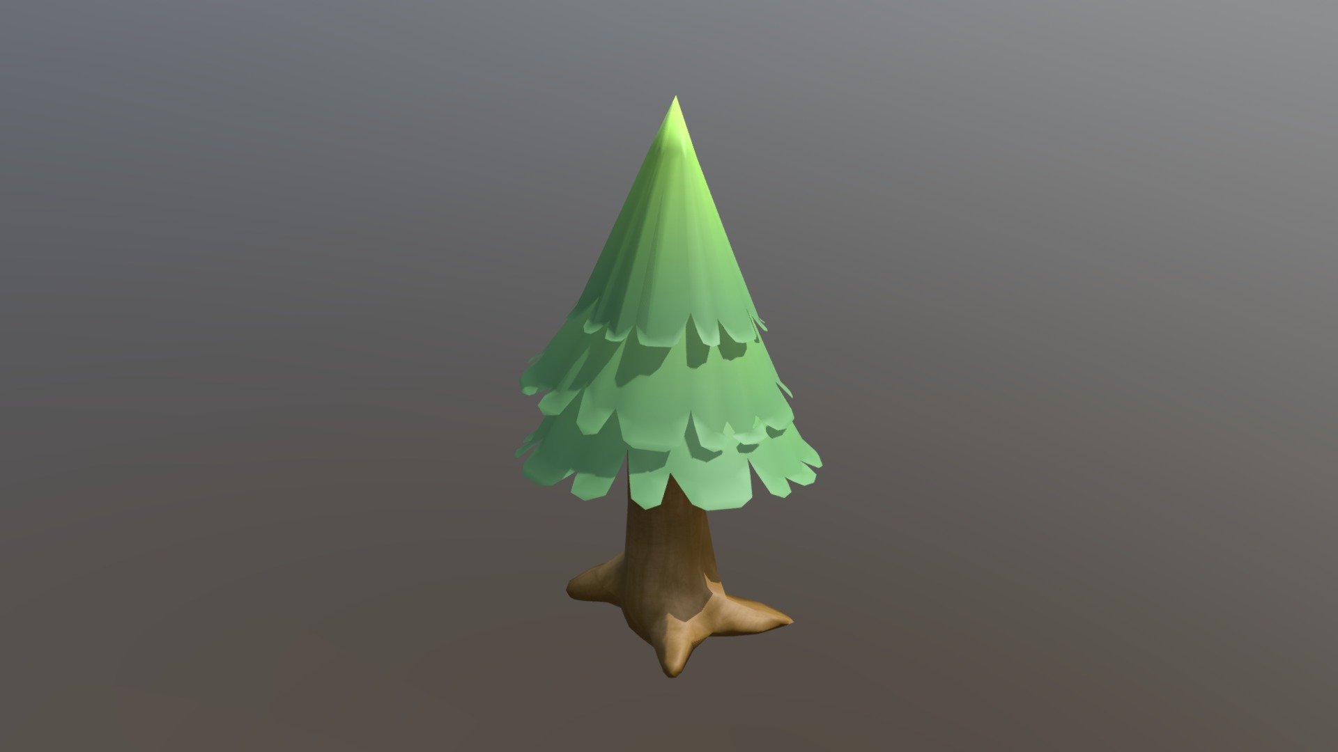 This is a stylized tree made in maya, zbrush, photoshop and substance painter.