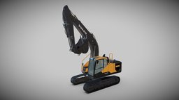 Volvo EC220EL truck, vehicule, vehicles, trucks, volvo, hard-surface, hardsurfacemodel, hardsurfacemodelling, construcao, construction-site, hardsurfacemodeling, hardsurface-modeling, vehicles-cars, volvo-trucks, vehicle, hardsurface, construction