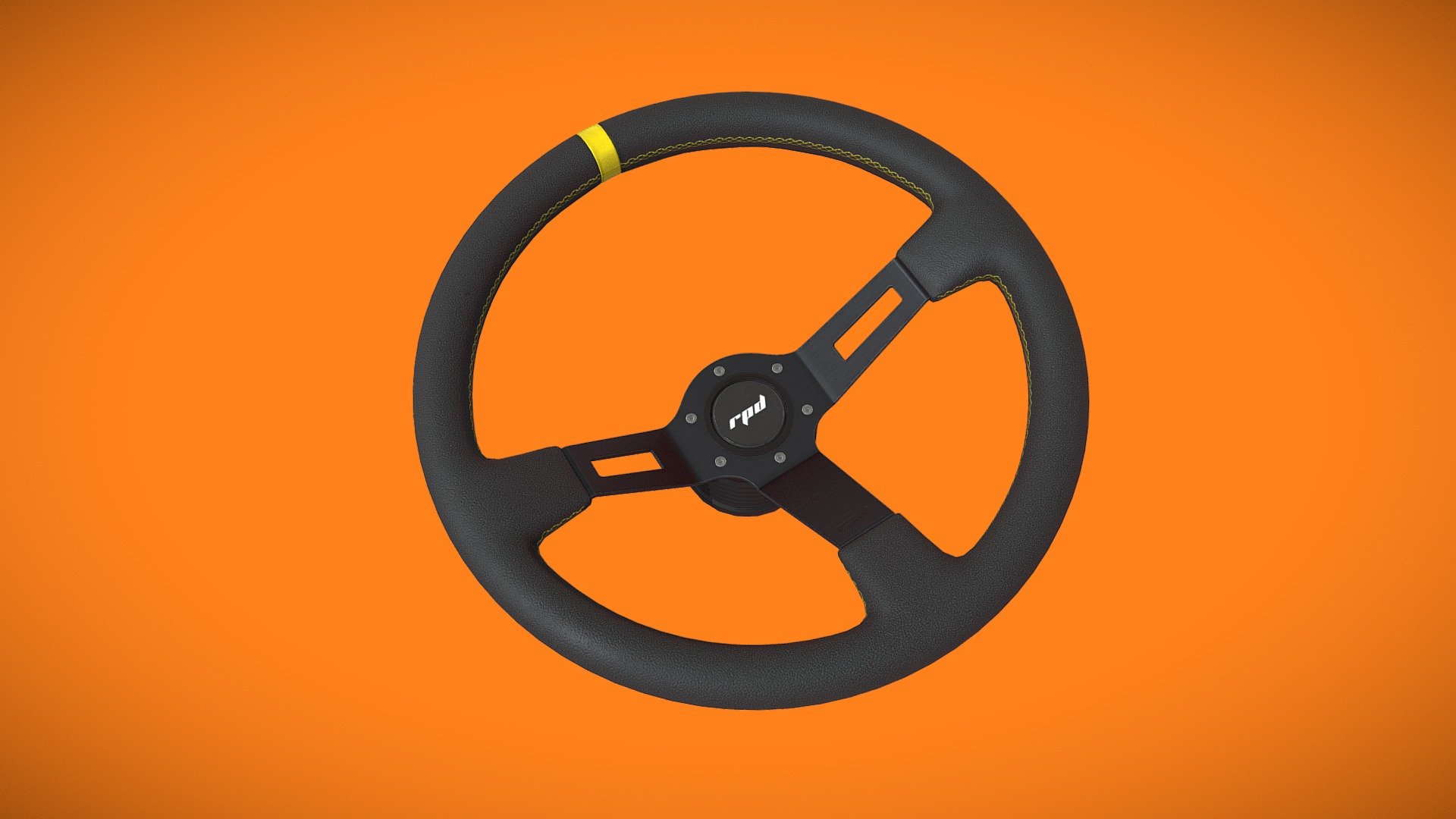 Deep dish steering wheel model I made few months ago for my Track Xsara project. Baked and textured in Substance painter mostly to experiment with some stitching tehniques. 

Based on Toorace Grid

(edit 23.3.24 now going for free, enjoy it and dont forget to like and follow for more free models.)

contact: rprispil@gmail.com