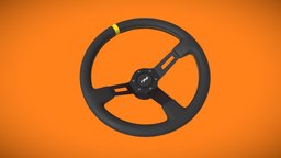 [Free] Racing Steering Wheel free3dmodel, carparts, racingcar, freemodel, steering-wheel, steeringwheel, carpart, racing, free