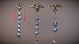 Roman Eagle eagle, roman, substancepainter, 3dsmax