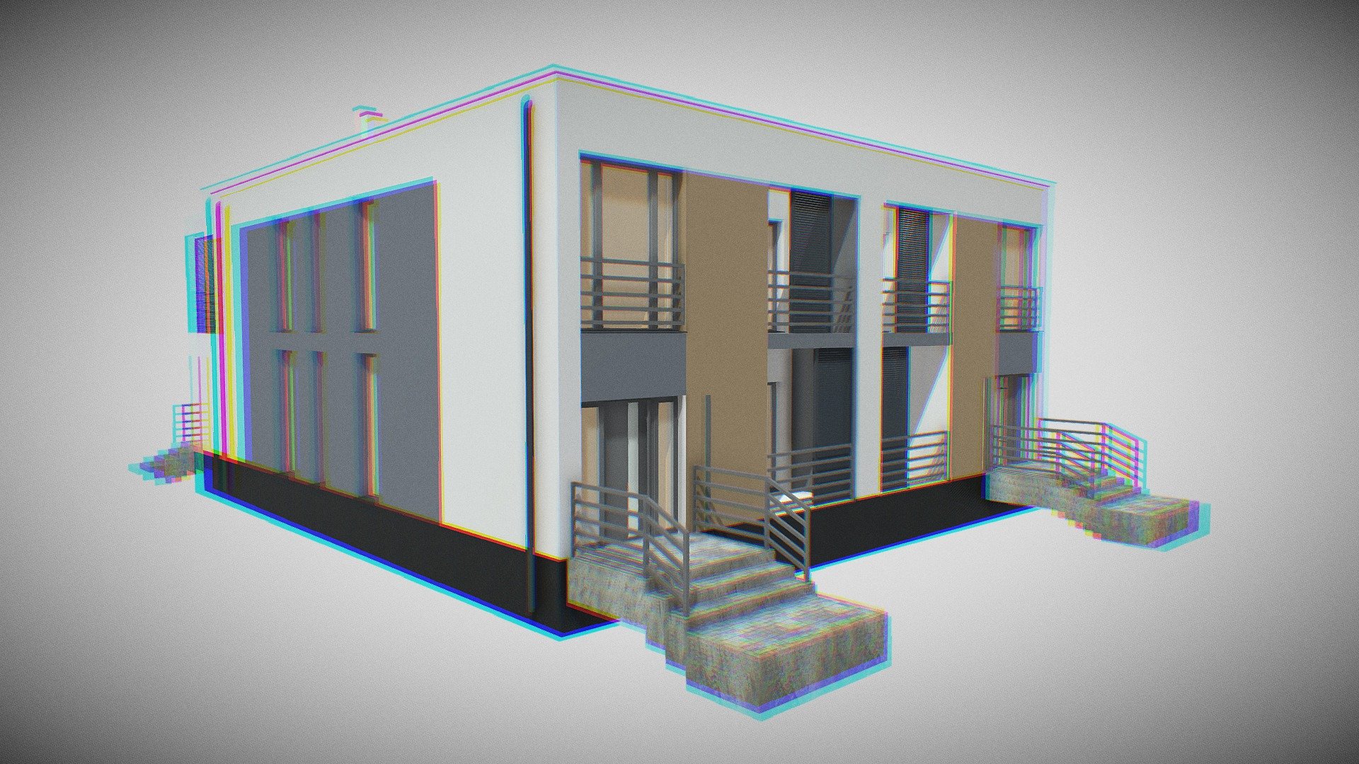 projektelewacji and model3dpl model Single family house If You need to use model in twinmotion or as a background model in Your design, that will be great. and if You like please follow me on Youtube https://www.youtube.com/c/archicadtutorials

Single-family building - a house model made for the facade design. A single-family house with an added garage and a very delicate arcade. Ceramic tile on the roof, wooden lamellas at the entrance

szozda jednorodzinny itoka