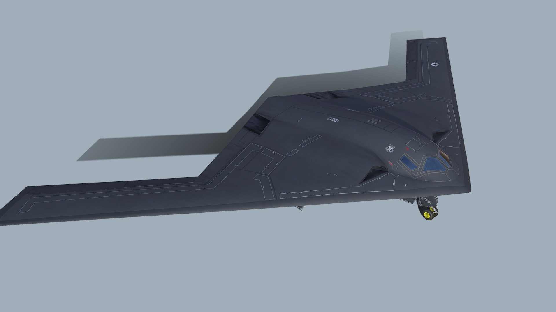 The Northrop Grumman B-21 Raider is an American strategic bomber under development for the United States Air Force (USAF) by Northrop Grumman. As part of the Long Range Strike Bomber (LRS-B) program, it is to be a long-range, stealth intercontinental strategic bomber for the USAF, able to deliver conventional and thermonuclear weapons.
As of 2022, the B-21 is expected to enter service by 2026 or 2027.