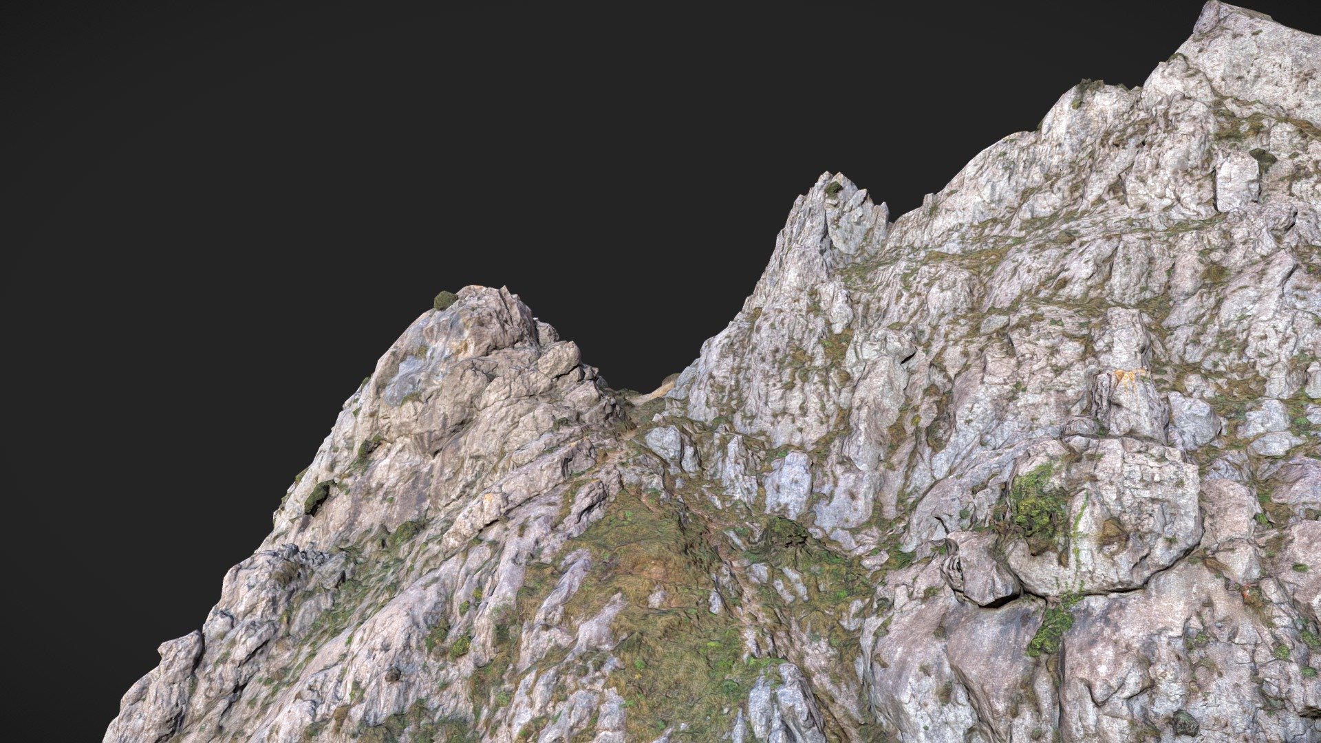 Captured in neutral lighting conditions. Feel free to rotate the lights.

Mountain cliffs scan with 8K PBR textures:




Albedo

Normal

Roughness

Displacement

Ambient Occlusion

Rendered in Cycles with displacement + adaptive subdivions:


Additional Files contain:




blender source file + packed textures

.fbx

.obj

textures 8k

Please let me know if something is not working as it should.