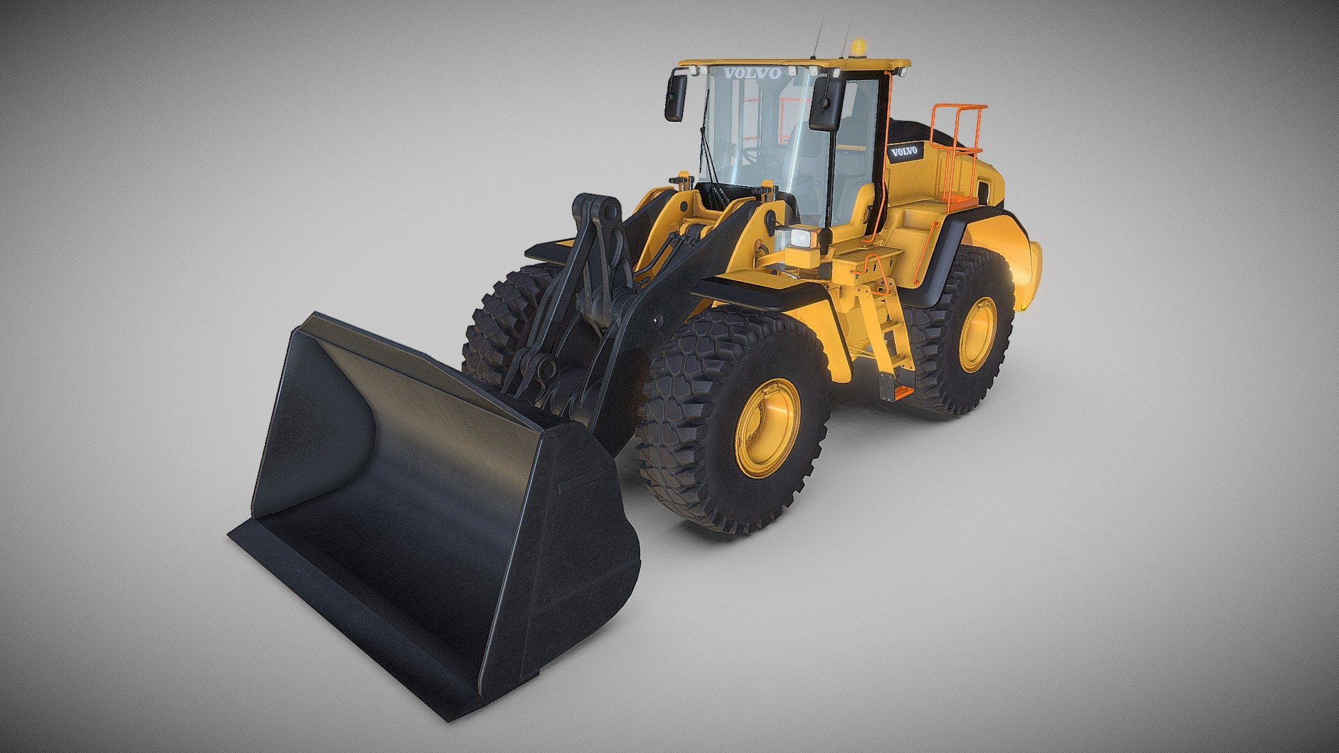 Available on: https://www.turbosquid.com/3d-models/volvo-l220h-3d-model-2150931
https://www.cgtrader.com/3d-models/vehicle/industrial-vehicle/excavator-l220h
https://www.fab.com/listings/6ca2dd5e-d145-485e-a7db-a2a888afc13b

Description: 
Polycount: 90k Tris

This asset includes 6 texture sets all in 2k resolution:




Body

Mechanics 

Glass 

Interior 

Optics

Wheels 

Source files are included