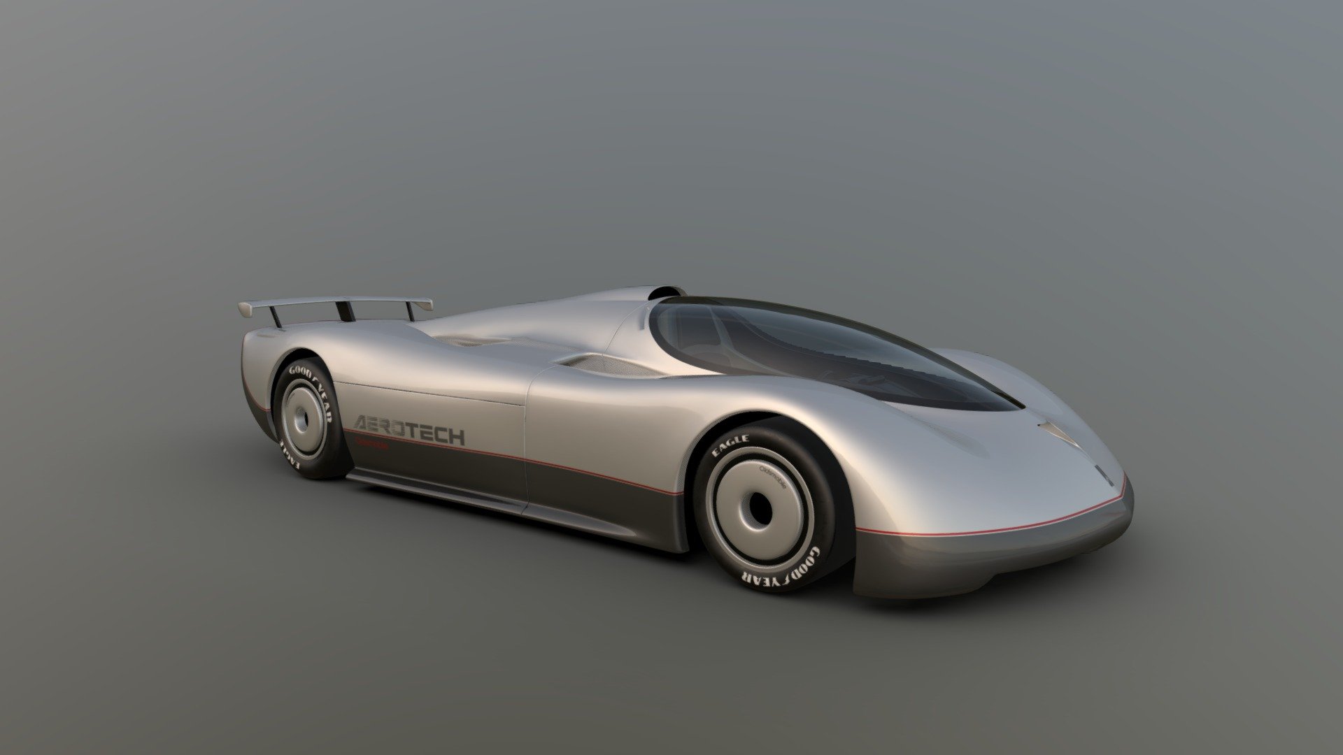 When I first this car I was fascinated by it's beautiful simple forms and design. I'm also happy I could be the first to model this masterpiece sportscar.

More images and wip:
https://www.behance.net/portfolio/editor?project_id=182035965

Infos about the car:

https://www.supercars.net/blog/1987-oldsmobile-aerotech-st/
https://flaviendachet.blogspot.com/2012/02/87-oldsmobile-aerotech-design-story.html

1987 Oldsmobile Aerotech flying-mile record video
https://www.youtube.com/watch?v=zlR2P7oY68o