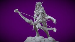 Sylvanas Windrunner figure, worldofwarcraft, wow, basheequeen, darklady