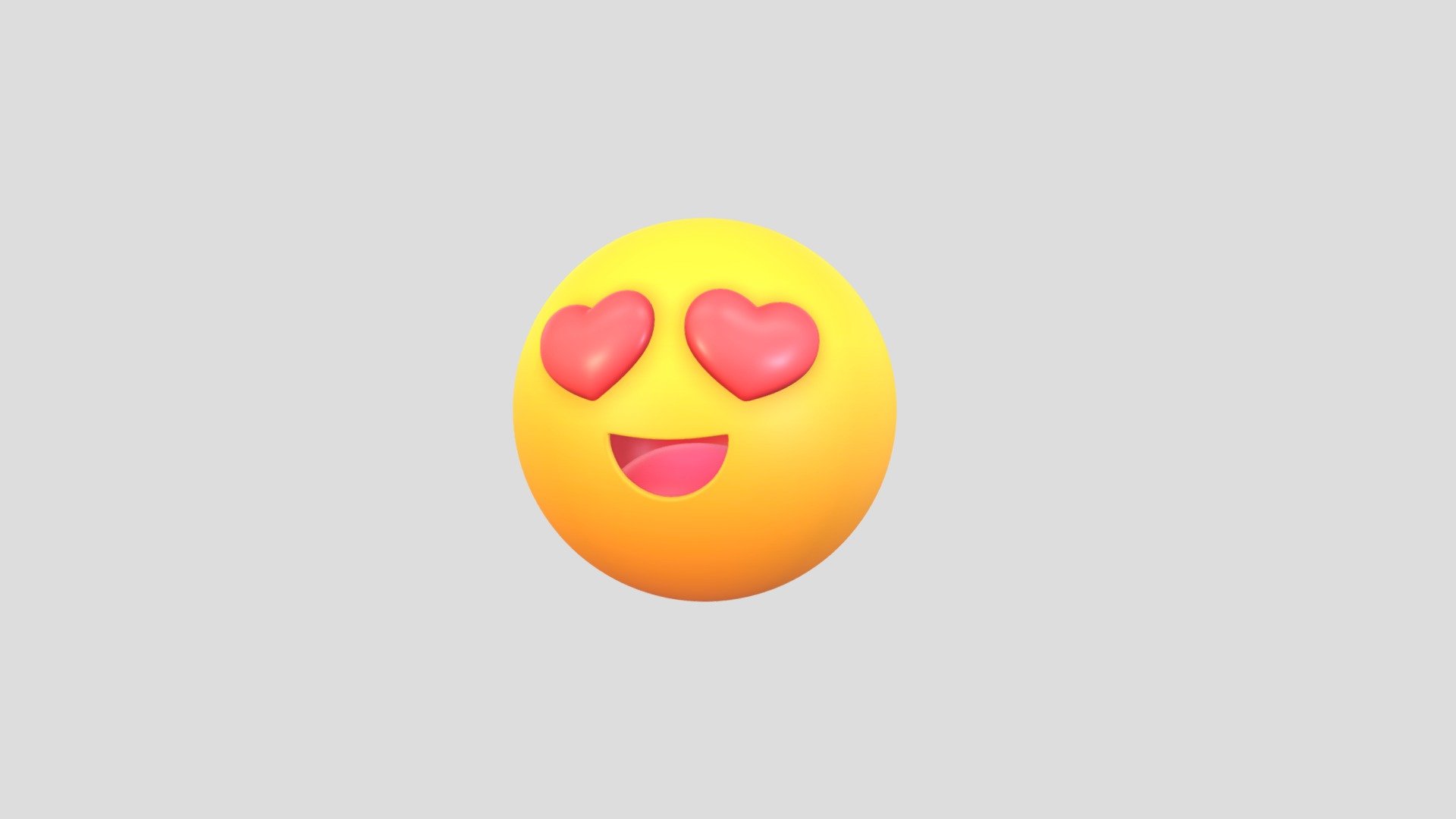 Smiling Face With Heart Eyes Emoji 3d model.      
    


File Format      
 
- 3ds max 2023  
 
- FBX  
 
- STL  
 
- OBJ  
    


Clean topology    

No Rig                          

Non-overlapping unwrapped UVs        
 


PNG texture               

2048x2048                


- Base Color                        

- Roughness                         



3,232 polygons                          

3,255 vertexs                          

