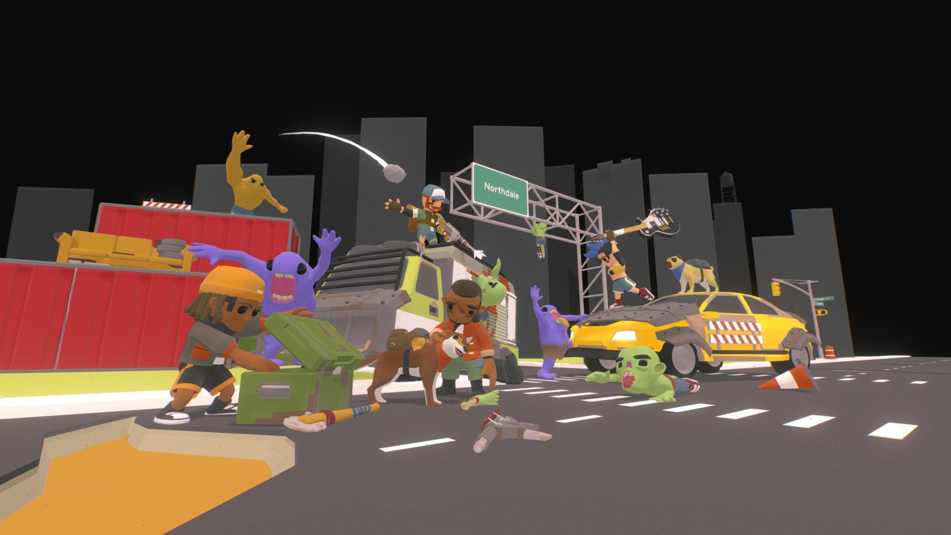 
The Zombie Apocalypse kit is here! 4 Playable characters, 20 animations each, 4 enemies, and best of all 2 DOGS.
Plenty of environmental and vehicle models as well.





In .Blend, .FBX, .OBJ and glTF formats!
Free to use in any project, even commercially! (CC0)

Download the full pack for free here:
https://quaternius.com/packs/zombieapocalypsekit.html