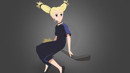 Momo - Jujutsu Kaisen toon, 2d, woman, damn, momo, character, girl, cartoon, anime, kaisen
