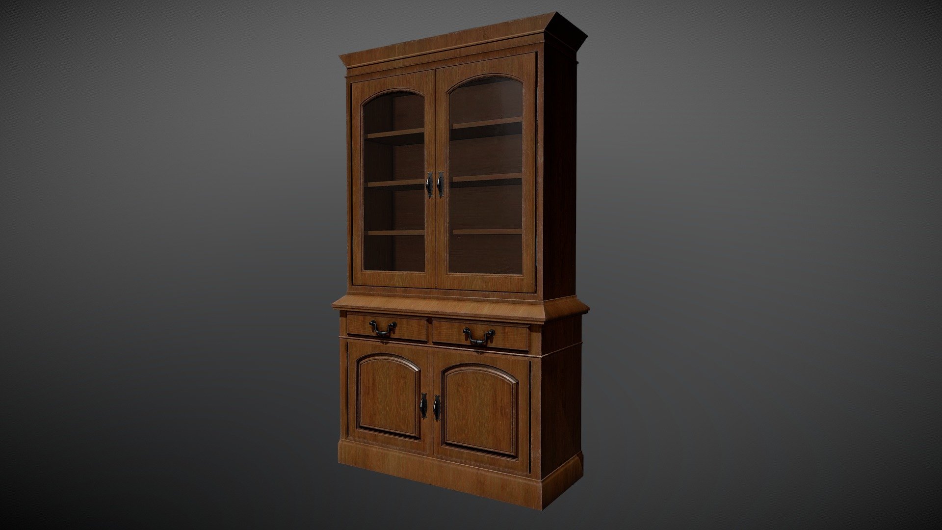 Victorian Cupboard, it consists of 2 materials ( base color, roughness, metallic, normal)