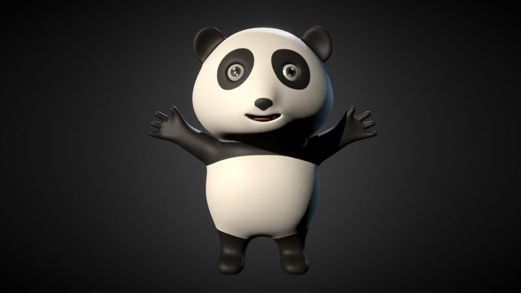 High and low poly 3d model of Cartoon Panda.

Available on : http://3dgalaxy.net/index.php/product/cartoon-panda/