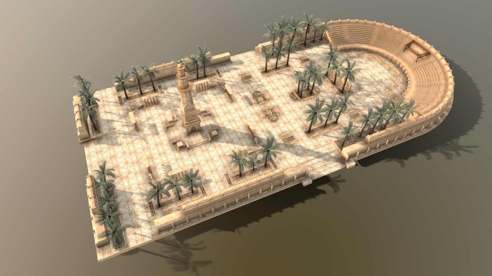 ancient desert arena





no UV maps (overlapping)




files type : dea ,fbx,obj,3ds,blender file




textures (2048*2048)




the textures in textures.rar


