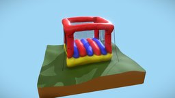 3December Day 19 Castle castle, challenge, bouncy, 3december2021, noai