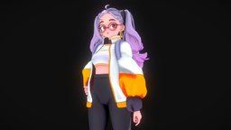 Maya_vtuber girl cute, vtuber, girl, human