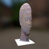 "2D½" sculpture : "Sanna" by Jaume Plensa figure, bordeaux, gerpho, sanna, plensa, sculpture